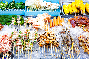 street food thailand seafood bbq