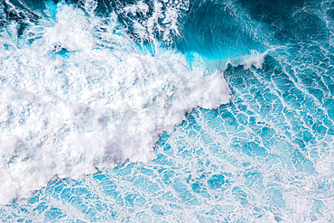 Ocean waves in Porto Moniz, Madeira