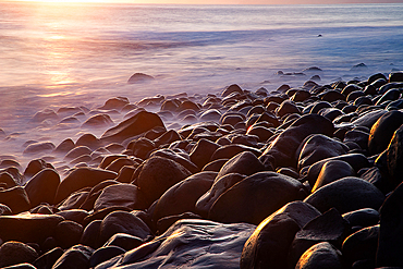 dramatic coastline with rocks of Madeira, Portugal
