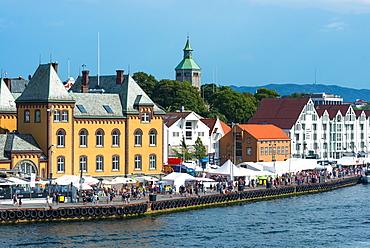 Stavanger city waterfront, Rogaland, Norway, Scandinavia, Europe