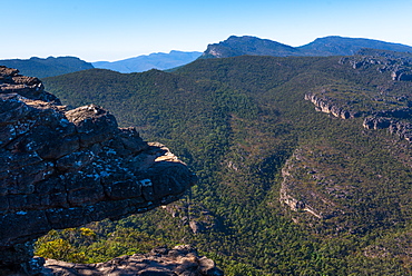 The Grampians National Park seen from Reed Lookout, Victoria, Australia, Pacific