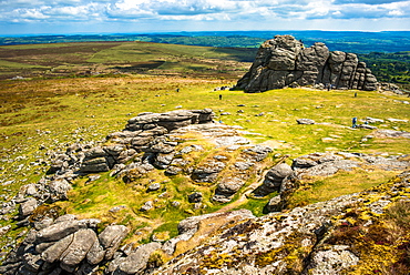 Haytor Rocks, Ilsington, Dartmoor National Park, Devon, England, United Kingdom, Europe