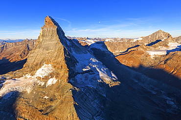 Matterhorn during sunrise in Zermatt, Switzerland, Europe