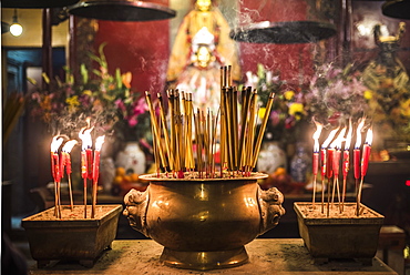 Man Mo Temple, Sheung Wan, Hong Kong Island, Hong Kong, China, Asia