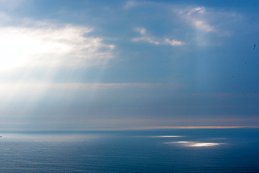 Sunlight, Atlantic Ocean, Northern Ireland, United Kingdom, Europe