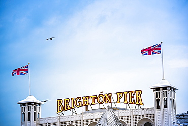 Brighton Palace Pier, Brighton and Hove, East Sussex, England, United Kingdom, Europe