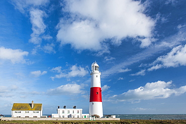 Lighthouse at Portland Bill, Isle of Portland, Dorset, England, United Kingdom, Europe