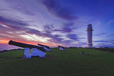 Morning landscape at the Wollongong lighthouse, New South Wales, Australia, Pacific