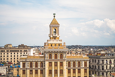 Bacardi building, La Habana (Havana), Cuba, West Indies, Caribbean, Central America