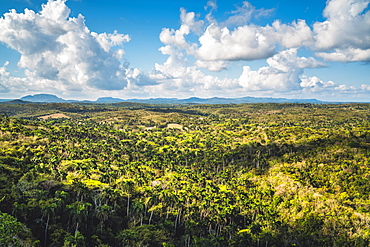 View from highest bridge in Cuba, Varadero, Hicacos Peninsula, Matanzas Province, Cuba, West Indies, Central America