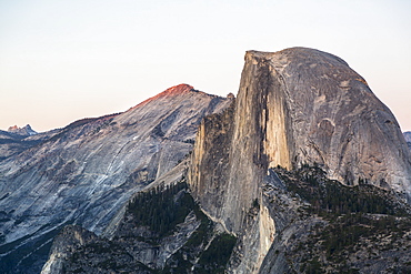 Half Dome viewed from Glacier Point, Yosemite National Park, UNESCO World Heritage Site, California, United States of America, North America