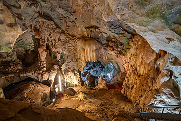 Wat Suwan Kuha (Cave Temple), Buddha Cave in Phang Nga, Thailand, Southeast Asia, Asia