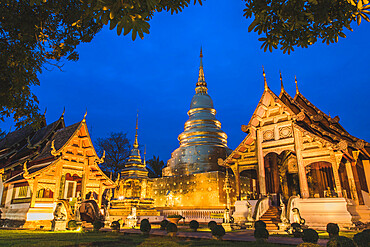 Phra Singh Temple, Chiang Mai, Thailand, Southeast Asia, Asia