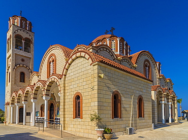 Church of St. Barbara in Paralimni, Cyprus, Europe