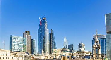 City of London skyline, London, England, United Kingdom, Europe