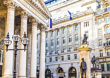 The Royal Exchange in the City of London, London, England, United Kingdom, Europe