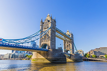 Tower Bridge and River Thames, London, England, United Kingdom, Europe