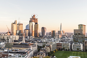 The City of London skyline, London, England, United Kingdom, Europe