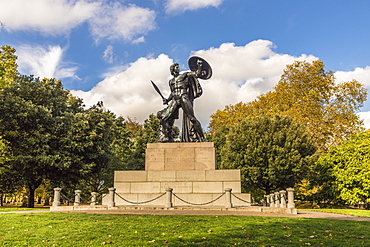 The Achilles statue in Hyde Park, London, England, United Kingdom, Europe