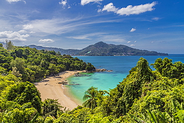 Laem Sing (Laemsing) beach in Phuket, Thailand, Southeast Asia, Asia