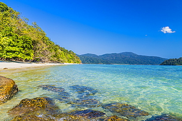 Ko Rawi Island in Tarutao National Marine Park, Thailand, Southeast Asia, Asia