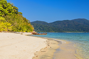 Ko Rawi Island in Tarutao National Marine Park, Thailand, Southeast Asia, Asia