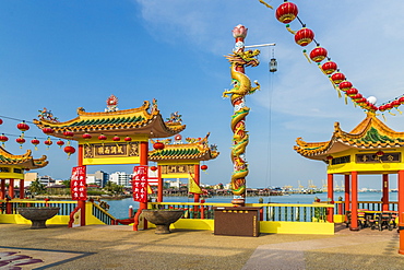 Hean Boo Thean Temple in George Town, Penang Island, Malaysia, Southeast Asia, Asia