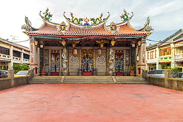 Eng Chuan Tong Tan Kongsi clan house in George Town, Penang Island, Malaysia, Southeast Asia, Asia