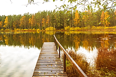 Vihula Jarv (Lake Jarv) in Lahemaa, Laane-Viru County, Estonia, Europe