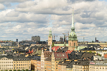 Skyline of Stockholm, Sweden, Scandinavia, Europe