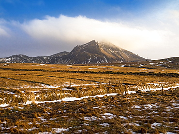 Mountain landscape close to Vik, Iceland, Polar Regions