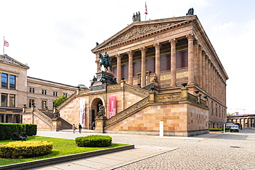 Alte Nationalgalerie Museum for historic paintings in Museums Island, UNESCO World Heritage Site, Berlin, Germany, Europe