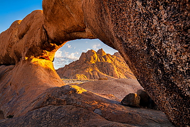 Sunrise at Spitzkoppe Arch, Namibia, Africa