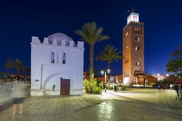 Koutoubia Mosque, UNESCO World Heritage Site, Marrakech (Marrakesh), Morocco, North Africa, Africa