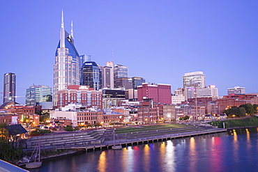 Skyline, Nashville, Tennessee, United States of America, North America