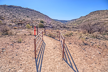 Entrance to the Badger Springs Trailhead in the Agua Fria National Monument of Arizona.