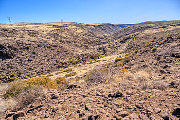 An unnamed tributary canyon that feeds into the Agua Fria River near the Sunset Point Rest Stop off of I-17 north of Black Canyon City AZ.