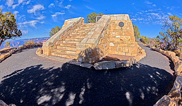 The Powell Memorial at Grand Canyon National Park, Arizona, United States of America, North America