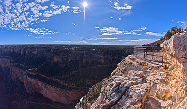 The Trailview Overlook East Vista at Grand Canyon South Rim, just off Hermit Road, Grand Canyon, UNESCO World Heritage Site, Arizona, United States of America, North America