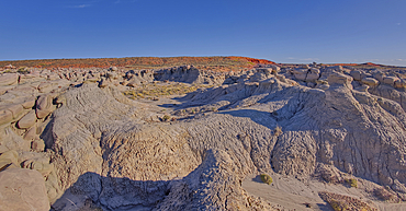 Goblin Garden west of Hamilili Point in Petrified Forest National Park, Arizona, United States of America, North America