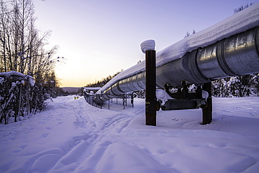 Trans-Alaska Pipeline System, Fairbanks, Alaska, United States of America, North America