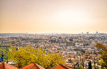 A view of Jerusalem, Jerusalem, Israel, Middle East