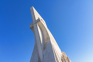 Monument of the Discoveries (Padrao dos Descobrimentos) celebrates Portuguese Age of Exploration in 15th and 16th centuries, opened in 1960, Belem, Lisbon, Portugal, Europe