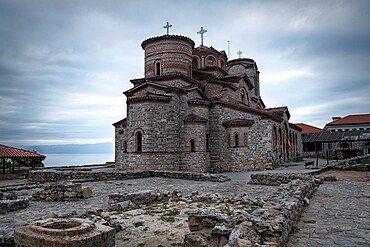 Byzantine Church of Saints Clement and Panteleimon, UNESCO World Heritage Site, Ohrid, North Macedonia, Europe