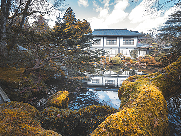 Autumn in Sonoyo-en Garden and Shiunkaku temple in Nikko, Tochigi, Honshu, Japan, Asia