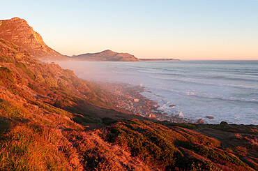 Atlantic Coast from the Cape Peninsula near Misty Cliffs, near Cape Town, South Africa, Africa