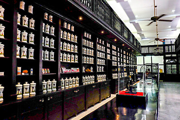 Old pharmacy that is now a museum, Havana, Cuba, West Indies, Central America