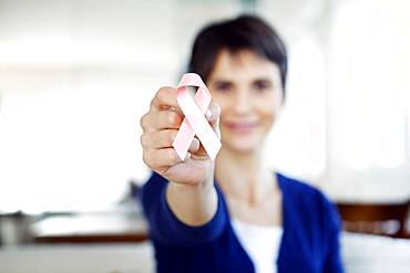 Breast cancer, symbol