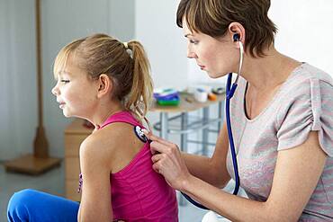 Auscultation, child