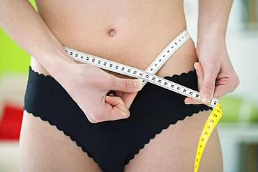 Woman's waist circumference